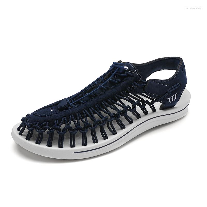 Sandals Men's Baotou Wear Daily Personality Fashion Trend Korean Leisure Summer Hand Knitting
Sandals Men's Baotou Wear Daily Personality Fashion Trend Korean Leisure Summer Hand Knitting