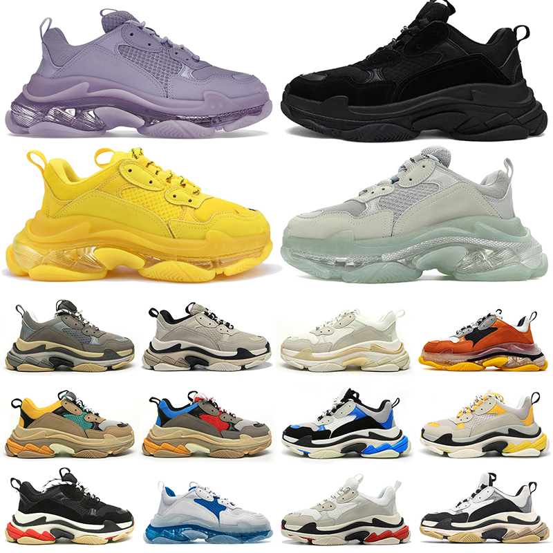 Designer triple s casual shoes Men Women Black White light Yellow Blue Red Pink Grey Mens Womens Outdoor Platform Trainers Walking Jogging sneakers, #30
Designer triple s casual shoes Men Women Black White light Yellow Blue Red Pink Grey Mens Womens Outdoor Platform Trainers Walking Jogging sneakers, #30
