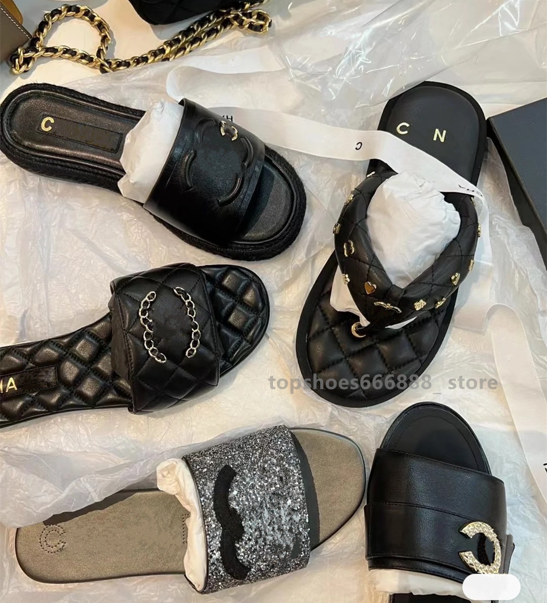 Paris 2023 New Luxury designer Women Sandals channel quilted ch Double Jelly Style Casual Women Flat Slippers Summer Beach Women Slides Macaron sandalias c, G5 high quality
Paris 2023 New Luxury designer Women Sandals channel quilted ch Double Jelly Style Casual Women Flat Slippers Summer Beach Women Slides Macaron sandalias c, G5 high quality