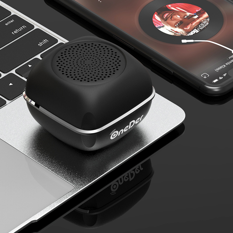 Mini Subwoofer Speaker Portable Wireless Bluetooth Speaker Subwoofer Outdoor Bluetooth Audio Mini Speaker Support TF Card Gift