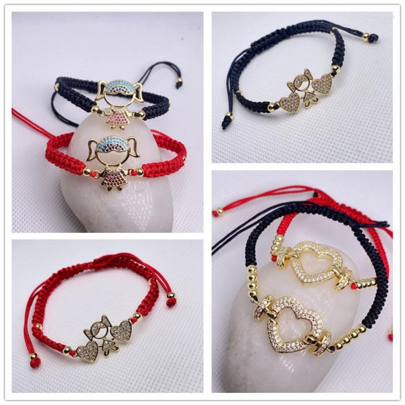 Strand 1PCS CZ Charms Handmade Knots Red String Bracelet For Protection Lucky Amulet Friendship Braid Rope Wristband Jewelry Wholesale
Strand 1PCS CZ Charms Handmade Knots Red String Bracelet For Protection Lucky Amulet Friendship Braid Rope Wristband Jewelry Wholesale
