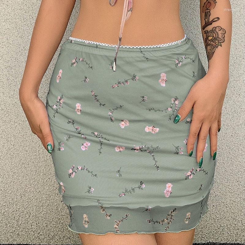 Skirts Hikigawa Sping Summer Style Floral Gauze All Match Women' Elegant Temperament High Waist Sweet Fashion Sheath Dress, Green
Skirts Hikigawa Sping Summer Style Floral Gauze All Match Women' Elegant Temperament High Waist Sweet Fashion Sheath Dress, Green