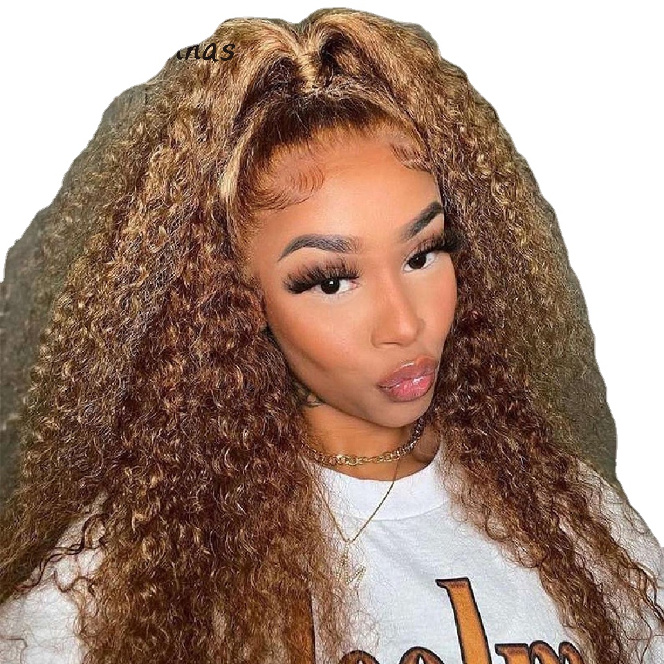 Honey Blonde Deep Curly Lace Front Wig for Black Women Highlight Curly 13x4 Frontal Wig HD Transparent Brazilian Human Hair Wig, 13x4 lace front wig
Honey Blonde Deep Curly Lace Front Wig for Black Women Highlight Curly 13x4 Frontal Wig HD Transparent Brazilian Human Hair Wig, 13x4 lace front wig