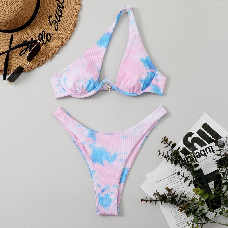Women' Swimwear 2Pcs Sexy Women Summer Bikini Set Bra Thong Beach Triangle Suit Swimsuit Bathing One-shoulder Swimming, Blue
Women' Swimwear 2Pcs Sexy Women Summer Bikini Set Bra Thong Beach Triangle Suit Swimsuit Bathing One-shoulder Swimming, Blue