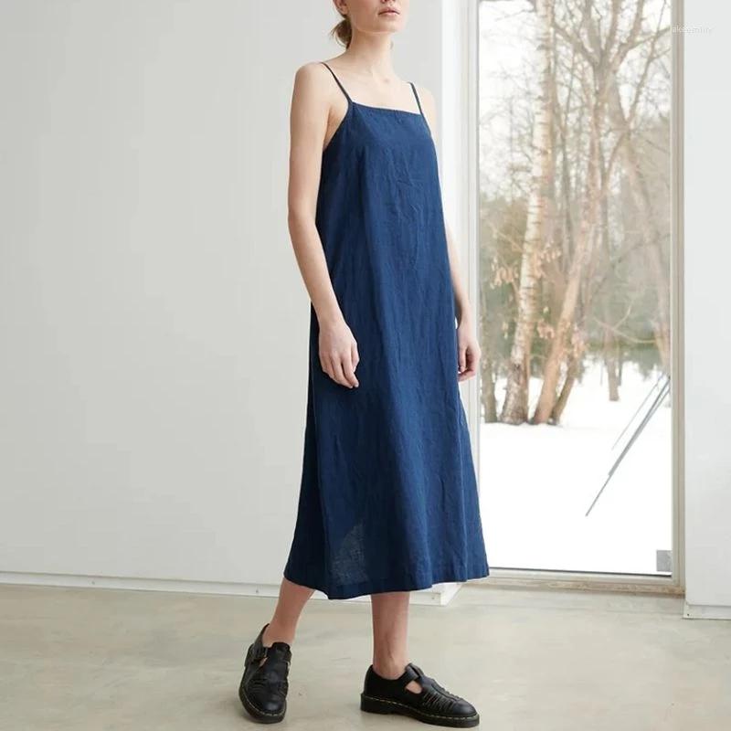 Casual Dresses Cotton Linen Camisole Harajuku Women Sleeveless Solid Color Vintage Long Maxi Dress Vestidos De Mujer Country Style, Black
Casual Dresses Cotton Linen Camisole Harajuku Women Sleeveless Solid Color Vintage Long Maxi Dress Vestidos De Mujer Country Style, Black