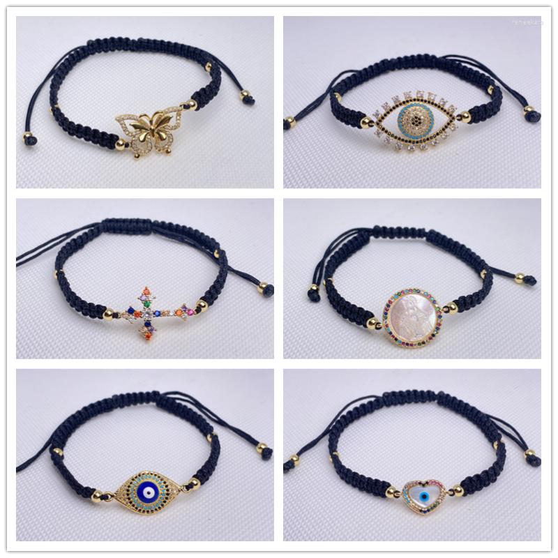 Strand Handmade Wax String CZ Charms Bracelet Thread Braided Bangles Women Men Bohemian Twist Bracelets Friendship Wristband Jewelry
Strand Handmade Wax String CZ Charms Bracelet Thread Braided Bangles Women Men Bohemian Twist Bracelets Friendship Wristband Jewelry
