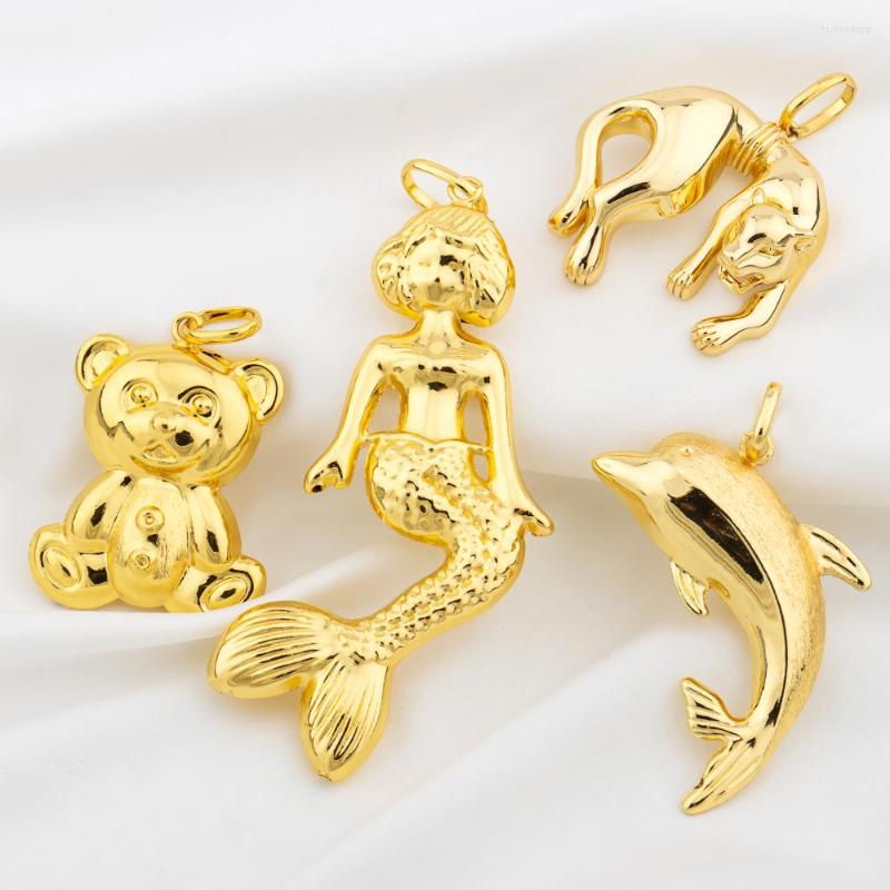 Pendant Necklaces 18k Gold Plated Copper Animal Mermaid Elephant Pattern Chain Women Men Fashion Jewelry Daily Wear Anniversary Gi
Pendant Necklaces 18k Gold Plated Copper Animal Mermaid Elephant Pattern Chain Women Men Fashion Jewelry Daily Wear Anniversary Gi