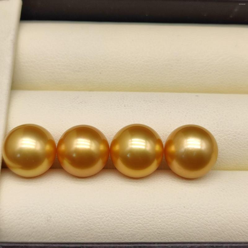Loose Diamonds Huge Charming Pair Of 11-12mm Natural Sea Genuine Golden Round Luster Jewelry Pearl Gemstones Undrilled
Loose Diamonds Huge Charming Pair Of 11-12mm Natural Sea Genuine Golden Round Luster Jewelry Pearl Gemstones Undrilled