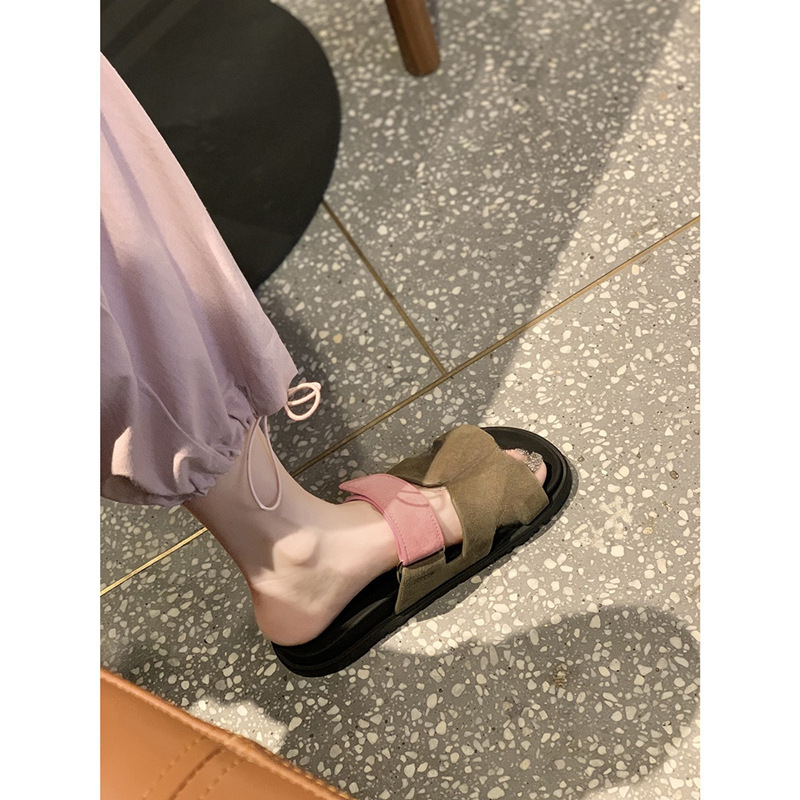 Fashion Designer Sandals Men Women Leather Sandal Suede Slippers Thick Bottom Flip Flops Summ Marine Green Calfskin Slipper, Aspic
Fashion Designer Sandals Men Women Leather Sandal Suede Slippers Thick Bottom Flip Flops Summ Marine Green Calfskin Slipper, Aspic
