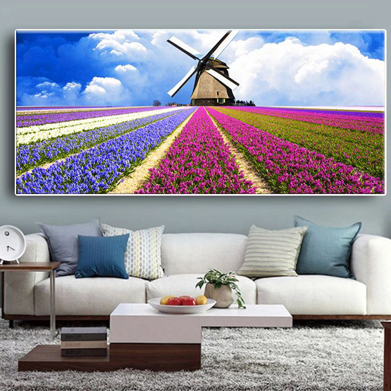 Nordic Landscape Colorful Flowers Modern Canvas Painting Big Size Posters and Prints Wall Art Picture for Living Room Decoration
Nordic Landscape Colorful Flowers Modern Canvas Painting Big Size Posters and Prints Wall Art Picture for Living Room Decoration