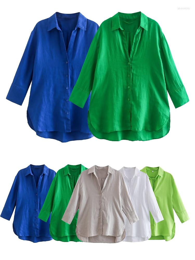 Women's Blouses Spring And Autumn Women's Solid Color Fashion All-match Casual Top Lapel Loose Hem Side Slit Long-sleeved Linen Shirt, Gold
Women's Blouses Spring And Autumn Women's Solid Color Fashion All-match Casual Top Lapel Loose Hem Side Slit Long-sleeved Linen Shirt, Gold