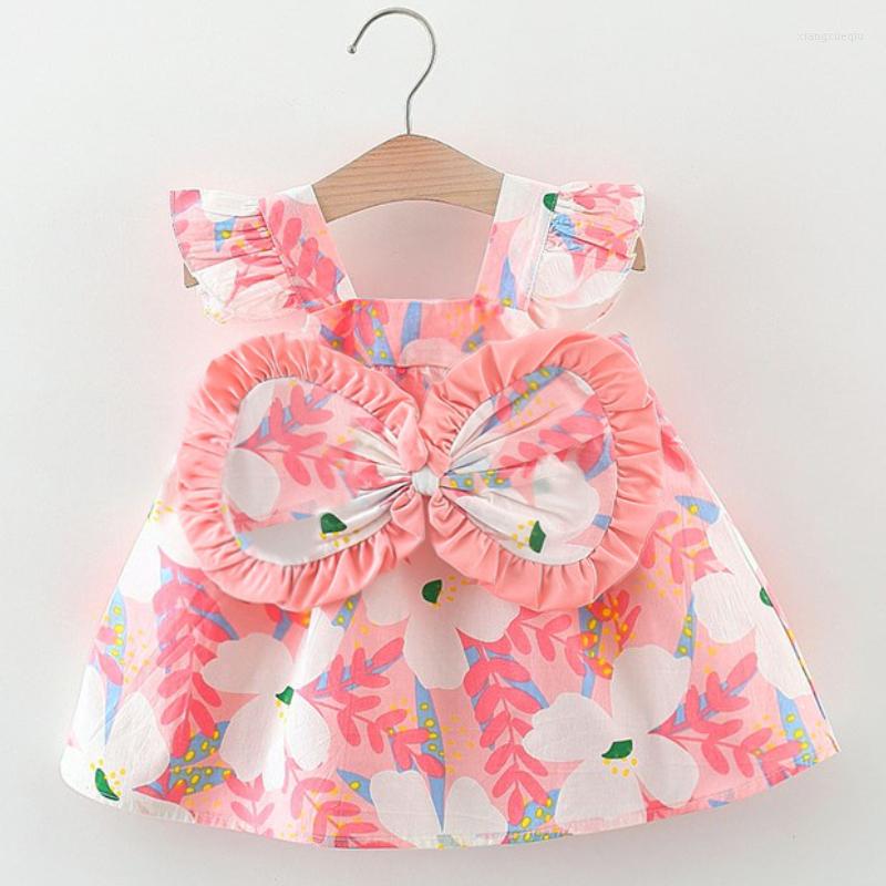 Girl Dresses Baby Sling Full Of Large Flower Bow Summer Cool Children's Clothes Retro Flowers Pastoral Style For Kids Aged 0-3Y, -y.b-4417-xiao.hua-w
Girl Dresses Baby Sling Full Of Large Flower Bow Summer Cool Children's Clothes Retro Flowers Pastoral Style For Kids Aged 0-3Y, -y.b-4417-xiao.hua-w