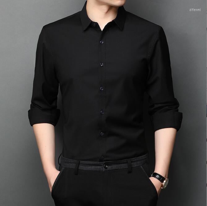 Men's Casual Shirts Spring And Autumn 2023 Men's Long Sleeve Youth Business Polo Solid Color Thin Iron Free Shirt
Men's Casual Shirts Spring And Autumn 2023 Men's Long Sleeve Youth Business Polo Solid Color Thin Iron Free Shirt