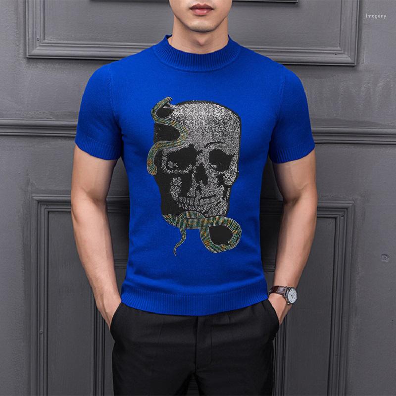 Men's Sweaters Slim Simple Heavy Craftsmanship Drilling Animal Theme T-Shirt Breathable Sweater Knitted Bottoming Short Sleeves, As shown asian size
Men's Sweaters Slim Simple Heavy Craftsmanship Drilling Animal Theme T-Shirt Breathable Sweater Knitted Bottoming Short Sleeves, As shown asian size