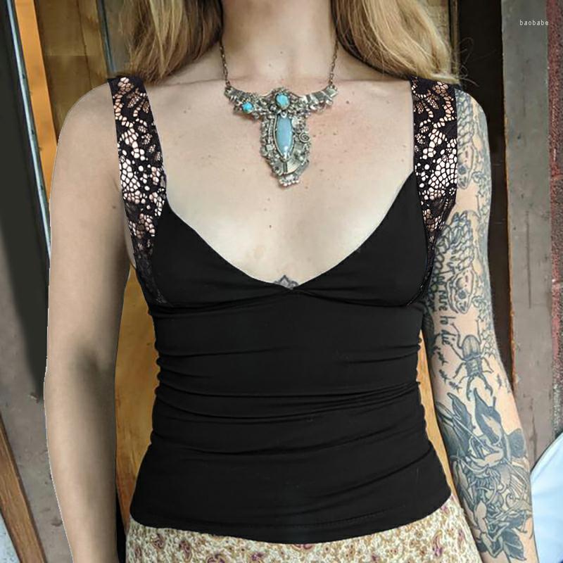 Women' Tanks Combhasaki Women' Summer Sleeveless Y2K Vintage Vest Wide Lace Spaghetti Straps V Neck Skinny Black Basic Crop Tops
Women' Tanks Combhasaki Women' Summer Sleeveless Y2K Vintage Vest Wide Lace Spaghetti Straps V Neck Skinny Black Basic Crop Tops