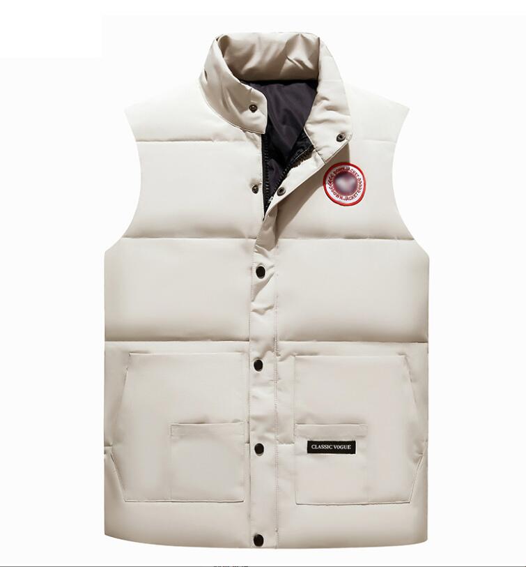 Men'S Vests Mens Vest Designer Jacket From Canadian Goose Waistcoat Feather Material Loose Coat Graphite Gray Black And White Blue F Dhztz, Beige
Men'S Vests Mens Vest Designer Jacket From Canadian Goose Waistcoat Feather Material Loose Coat Graphite Gray Black And White Blue F Dhztz, Beige