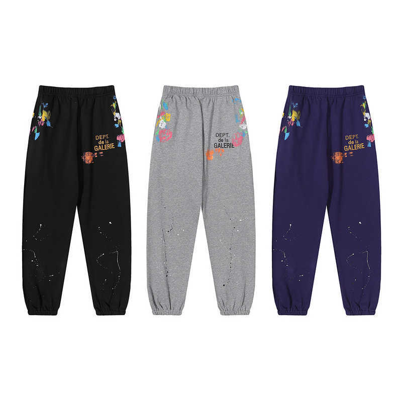 Designer Clothing Fashion Pant American Trend brand Galleryes Depts hand drawn letter style wool casual pants high street Men's Women's casual trend leggings, Blue
Designer Clothing Fashion Pant American Trend brand Galleryes Depts hand drawn letter style wool casual pants high street Men's Women's casual trend leggings, Blue