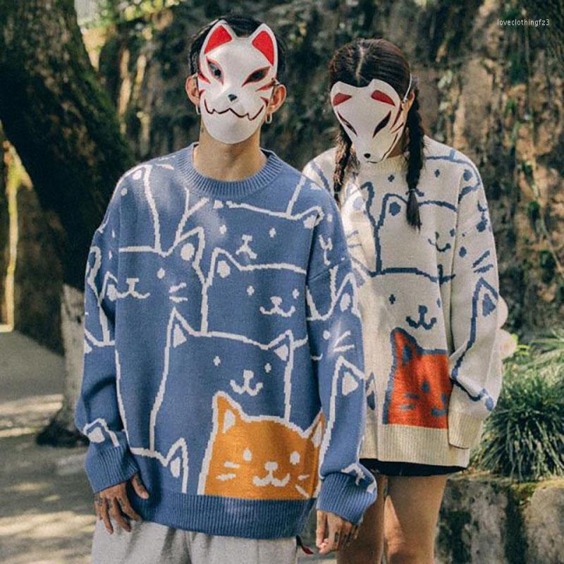 Men's Sweaters Japanese Harajuku Vintage Sweater Men 2023 Autumn Winter Cartoon Loose Knitted Hip Hop Streetwear Knitwear Pullovers, Black
Men's Sweaters Japanese Harajuku Vintage Sweater Men 2023 Autumn Winter Cartoon Loose Knitted Hip Hop Streetwear Knitwear Pullovers, Black