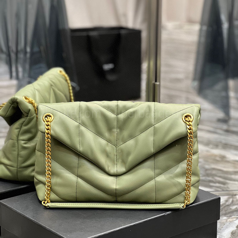 9A Lambskin Puffer loulou bag women Luxury Designer Chain Bags Tote Shoulder Crossbody Handbags classic genuine soft leather Grosgrain Lining Message wallet purse, Carton
9A Lambskin Puffer loulou bag women Luxury Designer Chain Bags Tote Shoulder Crossbody Handbags classic genuine soft leather Grosgrain Lining Message wallet purse, Carton