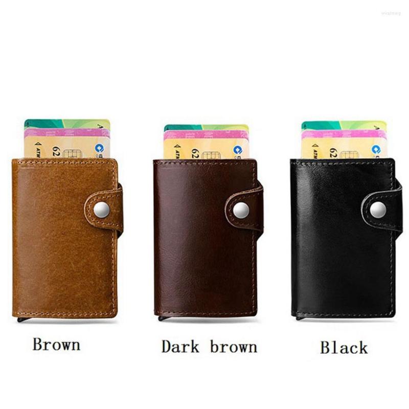 Card Holders 1 Piece Genuine Leather Cizicoco Metal Men Holder RFID Aluminium With Blocking Mini Magic Wallet, Zwl-ek1852-black
Card Holders 1 Piece Genuine Leather Cizicoco Metal Men Holder RFID Aluminium With Blocking Mini Magic Wallet, Zwl-ek1852-black