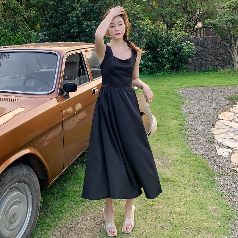 Casual Dresses Elegant Spaghetti Strap Midi Dress Women Robe 2023 Summer Sleeveless Lace-up Bodycon Party Long Vestido, Black
Casual Dresses Elegant Spaghetti Strap Midi Dress Women Robe 2023 Summer Sleeveless Lace-up Bodycon Party Long Vestido, Black