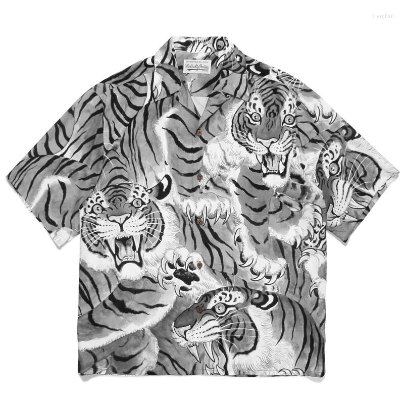 Men's Casual Shirts Baru Kemeja MARIA WACKO Pria Wanita Kualitas Terbaik Cetakan Harimau Lengan Pendek Hawaii Kebesaran, 22
Men's Casual Shirts Baru Kemeja MARIA WACKO Pria Wanita Kualitas Terbaik Cetakan Harimau Lengan Pendek Hawaii Kebesaran, 22