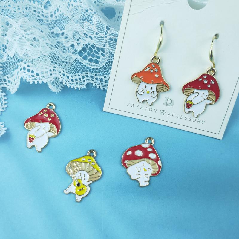 Charms 10pcs Alloy Enamel Guitar Mushroom Charm DIY Jewelry Making Fashion Earring Pendant Bracelet Necklace CharmsCharms
Charms 10pcs Alloy Enamel Guitar Mushroom Charm DIY Jewelry Making Fashion Earring Pendant Bracelet Necklace CharmsCharms