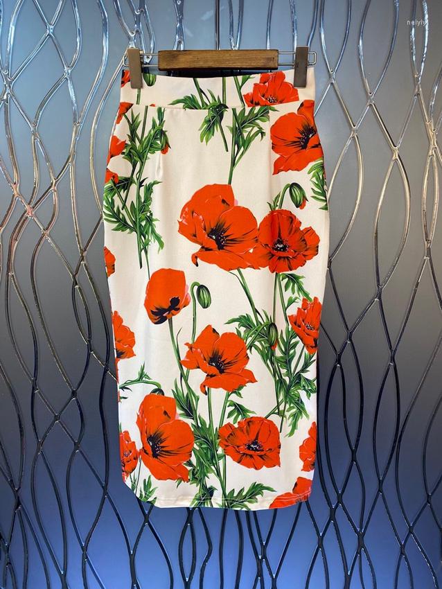 Skirts 2023 Women Fashion Sexy Casual Flower High Waist Hip Long Dress Feminine Elegant Skirt 0403
Skirts 2023 Women Fashion Sexy Casual Flower High Waist Hip Long Dress Feminine Elegant Skirt 0403
