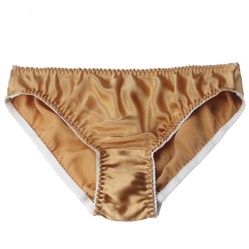 Women's Panties New Women Real Silk Underwear Plus Size Seamless 100% Mulberry Silk Panties L XL XXL Free Shipping 230420