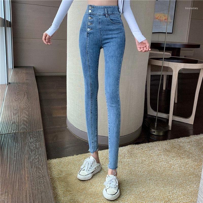 Women' Jeans High Waist Women' 2023 Autumn Tight-fitting Elastic Small Leg Pencil Pants Slim Trousers, Blue
Women' Jeans High Waist Women' 2023 Autumn Tight-fitting Elastic Small Leg Pencil Pants Slim Trousers, Blue