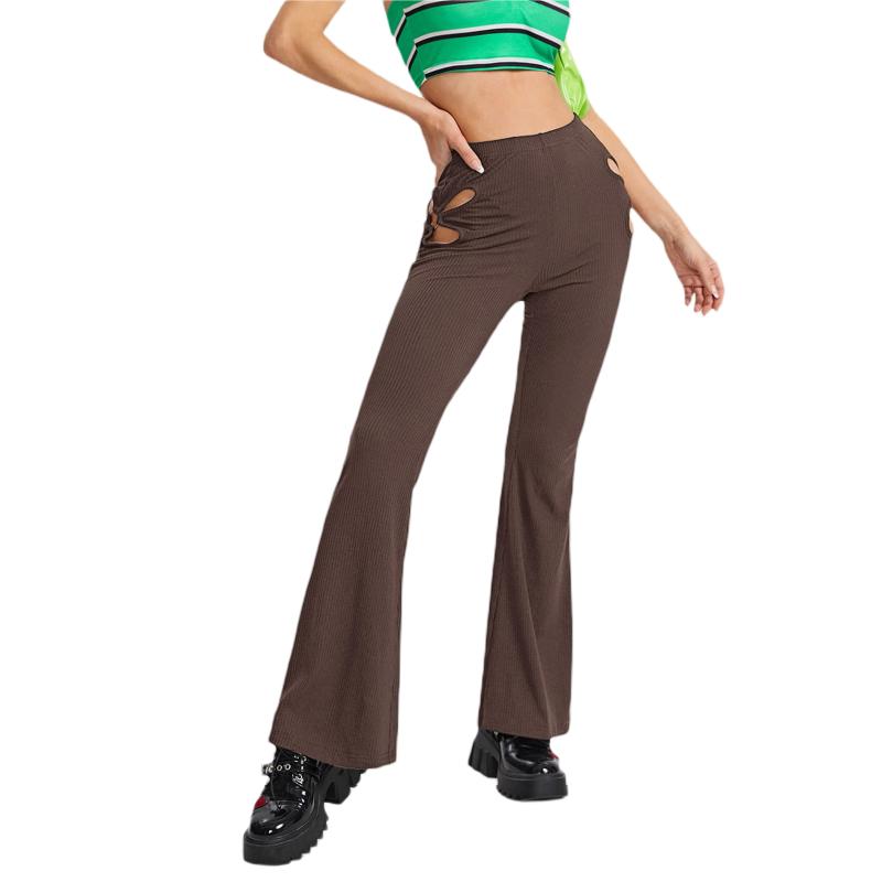 Women' Pants & Capris Women Clothing Polyester Fashion Flare Solid Color High Waist Chic Hollow Out Stretch Bell-Bottomed Trousers, Black
Women' Pants & Capris Women Clothing Polyester Fashion Flare Solid Color High Waist Chic Hollow Out Stretch Bell-Bottomed Trousers, Black