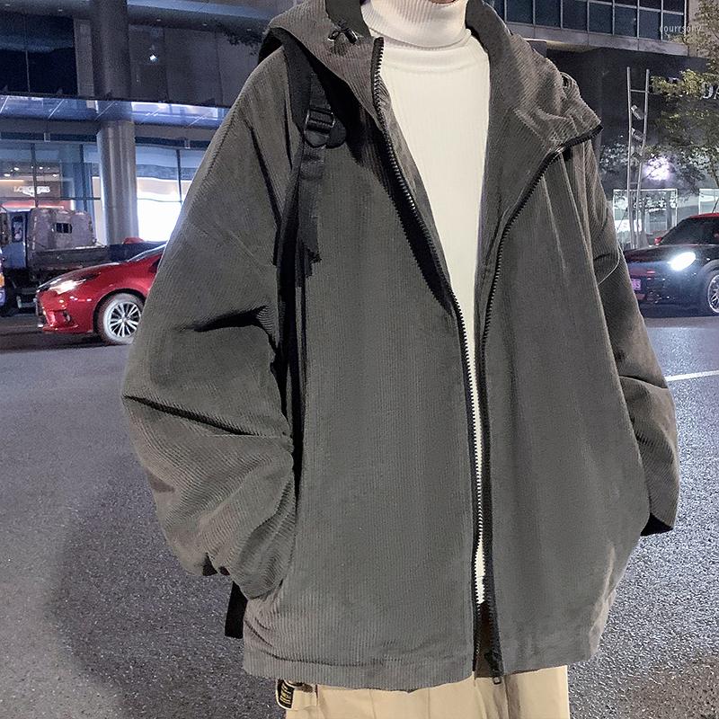 Men's Jackets Men Vintage Japan Style BF Zipper Hooded Outerwear Harajuku Corduroy Hip- Streetwear Coats Solid All-match Jacket Man, Black
Men's Jackets Men Vintage Japan Style BF Zipper Hooded Outerwear Harajuku Corduroy Hip- Streetwear Coats Solid All-match Jacket Man, Black