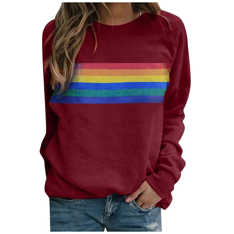 Women' Hoodies & Sweatshirts Rainbow Stripes Print Oversized Pullovers Harajuku Women Sweetshirts Y2K Kpop Long Sleeve Top Anime Kawaii O N, Green
Women' Hoodies & Sweatshirts Rainbow Stripes Print Oversized Pullovers Harajuku Women Sweetshirts Y2K Kpop Long Sleeve Top Anime Kawaii O N, Green