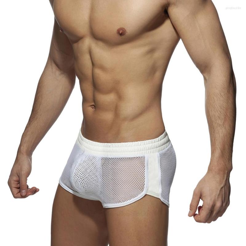 Men's Swimwear Mesh Home Pants Men's Sexy Solid Color Comfortable Breathable Boxer Shorts European American Fashion Side Slit Swimming, Black
Men's Swimwear Mesh Home Pants Men's Sexy Solid Color Comfortable Breathable Boxer Shorts European American Fashion Side Slit Swimming, Black