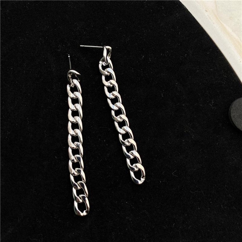 Dangle Earrings Hiphop Chain Long Tassel Earings For Women Rock Silver Color Drop Statement Korean Fashion Jewelry Wholesale
Dangle Earrings Hiphop Chain Long Tassel Earings For Women Rock Silver Color Drop Statement Korean Fashion Jewelry Wholesale