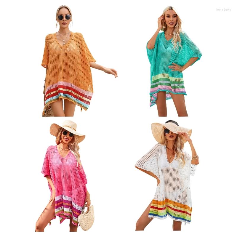 Women's Swimwear 2023 Color-Block Beach-Dress For Women Hollow Out Bathing Suit Cover Up Swimsuit V-neck Bikinis Beachwear, White
Women's Swimwear 2023 Color-Block Beach-Dress For Women Hollow Out Bathing Suit Cover Up Swimsuit V-neck Bikinis Beachwear, White