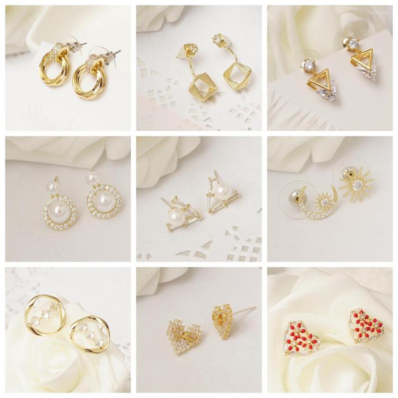 Stud Earrings 10Pairs Gold/Silver Color Wholesale Top Quality Temperamental Daily Work Jewelry Piercing Earring For Women Ladies
Stud Earrings 10Pairs Gold/Silver Color Wholesale Top Quality Temperamental Daily Work Jewelry Piercing Earring For Women Ladies