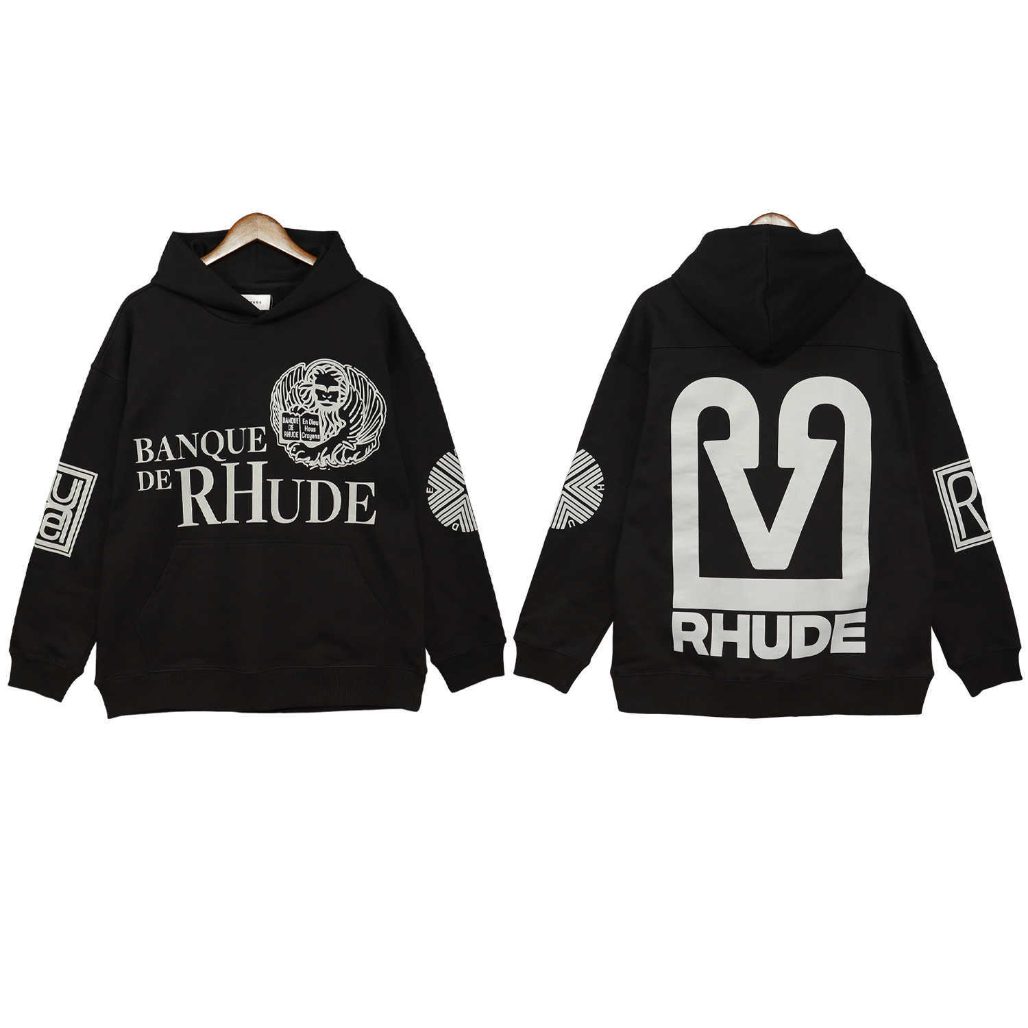 Designer Clothing Hoodies Fashion Sweatshirts Rhude Autumn winter New Trend Letter Printing American Casual Hoodie Street Fashion Loose Pullover Sweater Hip hop, Shipping fee
Designer Clothing Hoodies Fashion Sweatshirts Rhude Autumn winter New Trend Letter Printing American Casual Hoodie Street Fashion Loose Pullover Sweater Hip hop, Shipping fee