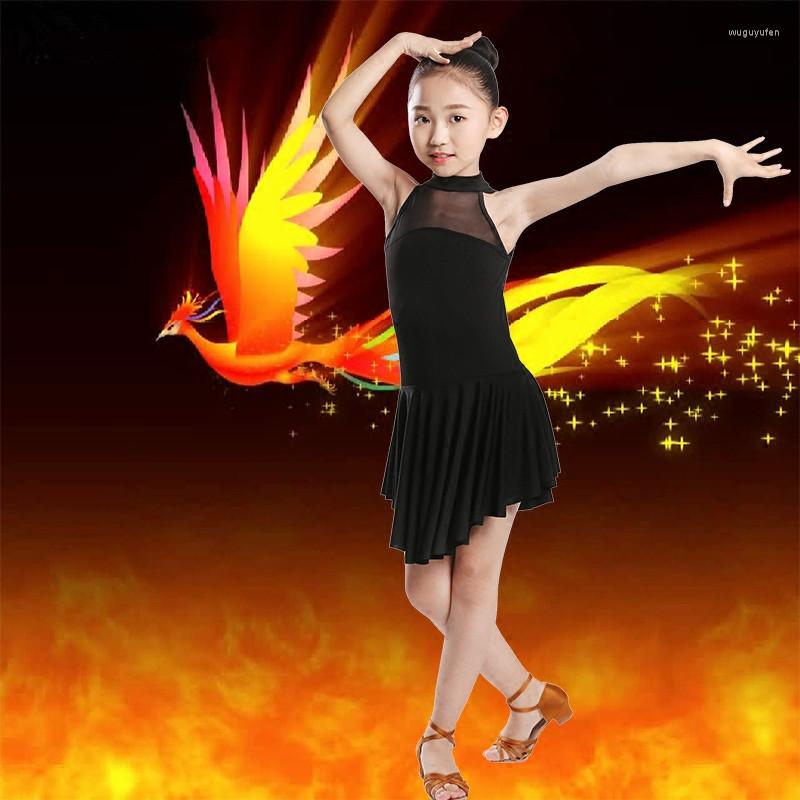 Stage Wear Fashion Girls Latin Dance Dresses Ballroom Competition Dress Salsa Dancewear Tango Clothes For, Black
Stage Wear Fashion Girls Latin Dance Dresses Ballroom Competition Dress Salsa Dancewear Tango Clothes For, Black