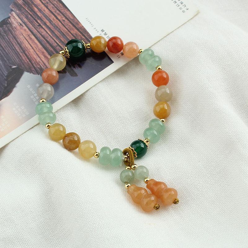 Strand Nature Stones Women's Aventuine Hand String Round Bead Fresh Bracelet Jewelry
Strand Nature Stones Women's Aventuine Hand String Round Bead Fresh Bracelet Jewelry