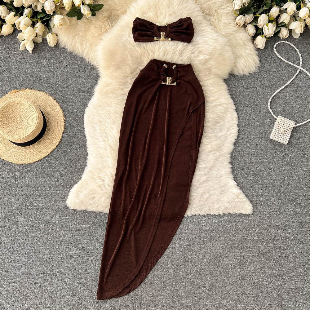 Pants 2022 PARTY SLIM WAIST SPLIT SETS ELEGANT LADIES ROMANTIC SEXY TWO PIECE SETS IRREGULAR WOMEN SUMMER SETS SLIM SKIRT, Colour
Pants 2022 PARTY SLIM WAIST SPLIT SETS ELEGANT LADIES ROMANTIC SEXY TWO PIECE SETS IRREGULAR WOMEN SUMMER SETS SLIM SKIRT, Colour