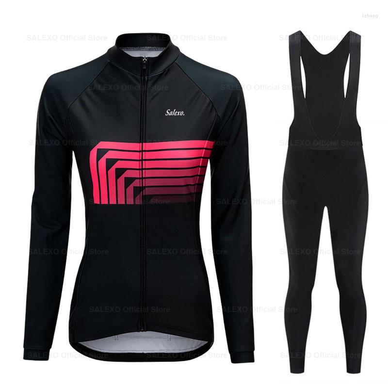 Racing Sets Women Cycling Clothing Spring Autumn Long Sleeve Sports Jersey Set Ropa Ciclismo Bicycle Riding Bike Clothes, Jerseys 1
Racing Sets Women Cycling Clothing Spring Autumn Long Sleeve Sports Jersey Set Ropa Ciclismo Bicycle Riding Bike Clothes, Jerseys 1