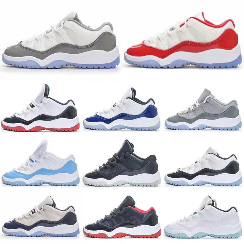 Top Jumpman 11 Low Kids Basketball Shoes 11s Leather Designer UNC Legend Blue Cool Grey Concord Bred Boys Girls Baby Sports Sneakers Size 25-35, As photo 8
Top Jumpman 11 Low Kids Basketball Shoes 11s Leather Designer UNC Legend Blue Cool Grey Concord Bred Boys Girls Baby Sports Sneakers Size 25-35, As photo 8