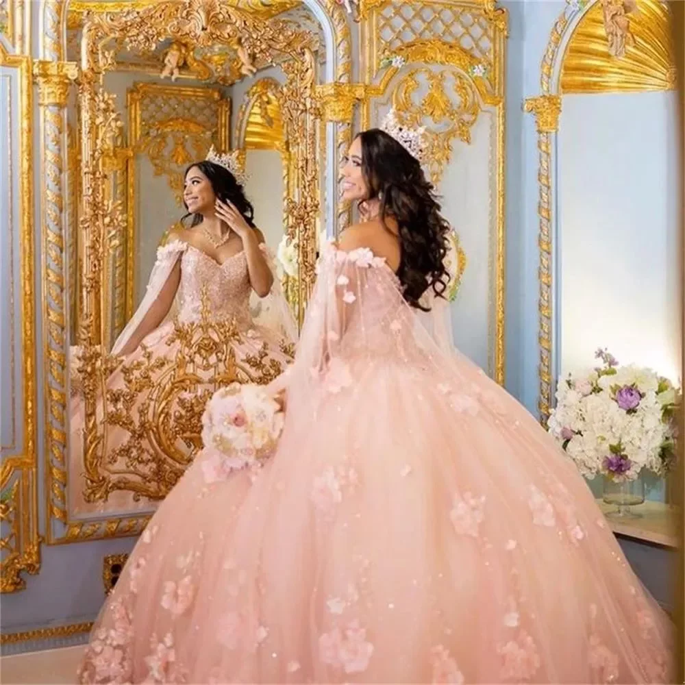 Pink Quinceanera Dresses Flowers Sweetheart Sweet 15 Girls Princess Dress Vestidos De Prom Ball Gowns Custom Made, Silver
Pink Quinceanera Dresses Flowers Sweetheart Sweet 15 Girls Princess Dress Vestidos De Prom Ball Gowns Custom Made, Silver
