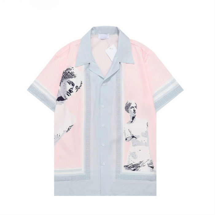 Men Designer Shirts Summer Shoort Sleeve Casual Shirts Fashion Loose Polos Beach Style Breathable Tshirts Tees Clothing#31
Men Designer Shirts Summer Shoort Sleeve Casual Shirts Fashion Loose Polos Beach Style Breathable Tshirts Tees Clothing#31