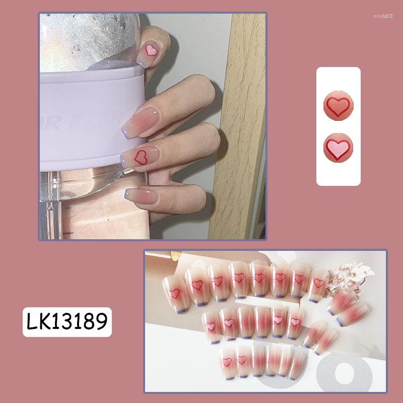 False Nails 2023 24PCS Love Heart Nail Patch Sweet Style Short Paragraph Removable Manicure Save Time Jelly Gel Type Petits, White
False Nails 2023 24PCS Love Heart Nail Patch Sweet Style Short Paragraph Removable Manicure Save Time Jelly Gel Type Petits, White