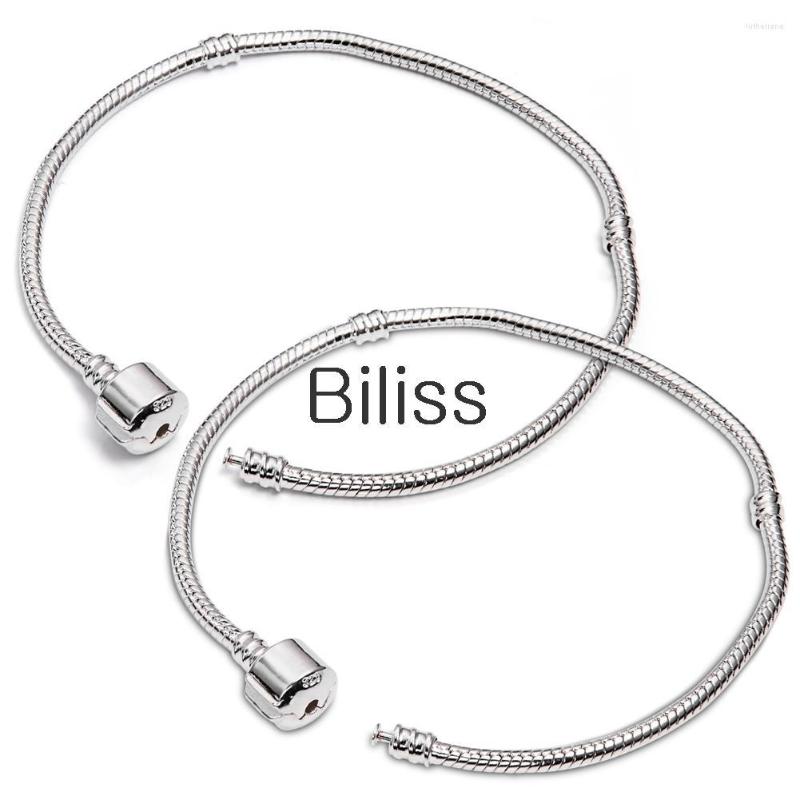 Strand 2 PCS Silver Plated Starter Master Bracelets For Men Women Long Bracelet- Charms & Beads Compatible Sizes 6-22 Inch Selectable
Strand 2 PCS Silver Plated Starter Master Bracelets For Men Women Long Bracelet- Charms & Beads Compatible Sizes 6-22 Inch Selectable