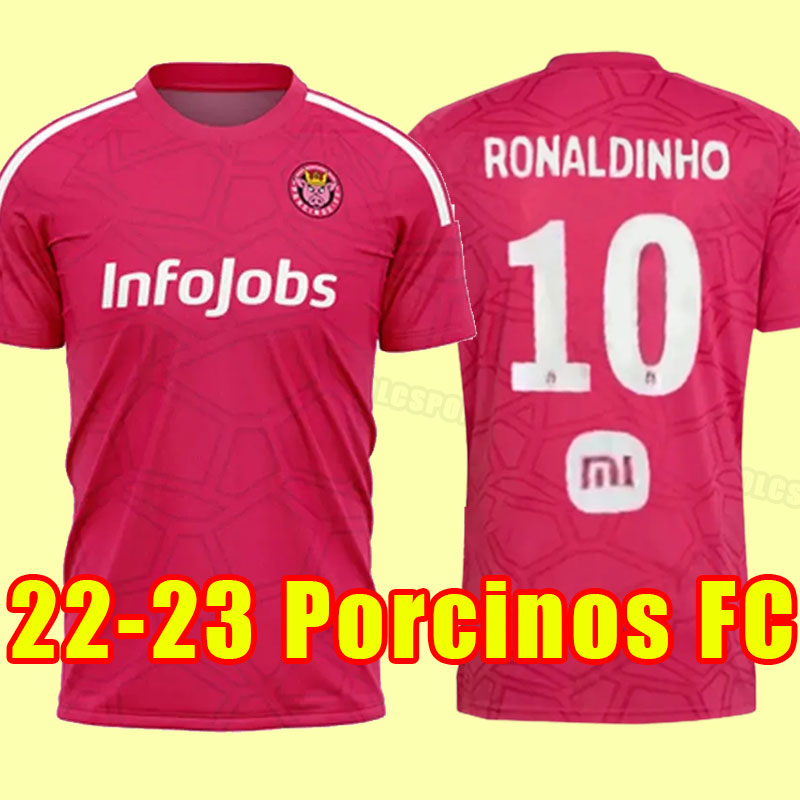 2023 2024 Porcinos FC soccer jerseys 23 24 sevens Kings League Chicharito Ronaldinho pique football shirts Home Pink camisetas futbol maillot foot uniforms
2023 2024 Porcinos FC soccer jerseys 23 24 sevens Kings League Chicharito Ronaldinho pique football shirts Home Pink camisetas futbol maillot foot uniforms