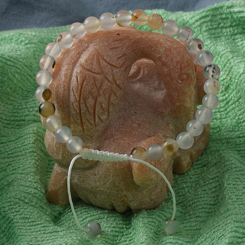 Strand High Quality Creamy Aquatic Plants Agate Men Bracelets Natural Stone Round Beads Adjustable Rope Women Weave Pulser
Strand High Quality Creamy Aquatic Plants Agate Men Bracelets Natural Stone Round Beads Adjustable Rope Women Weave Pulser