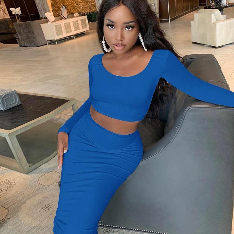 Dress Sexy Party Women Set Club Bodycon 2 Piece Outfits One shoulder Long Sleeve Two Piece Sets Knitted Crop Top Long Skirt G1950, G1950 pink
Dress Sexy Party Women Set Club Bodycon 2 Piece Outfits One shoulder Long Sleeve Two Piece Sets Knitted Crop Top Long Skirt G1950, G1950 pink